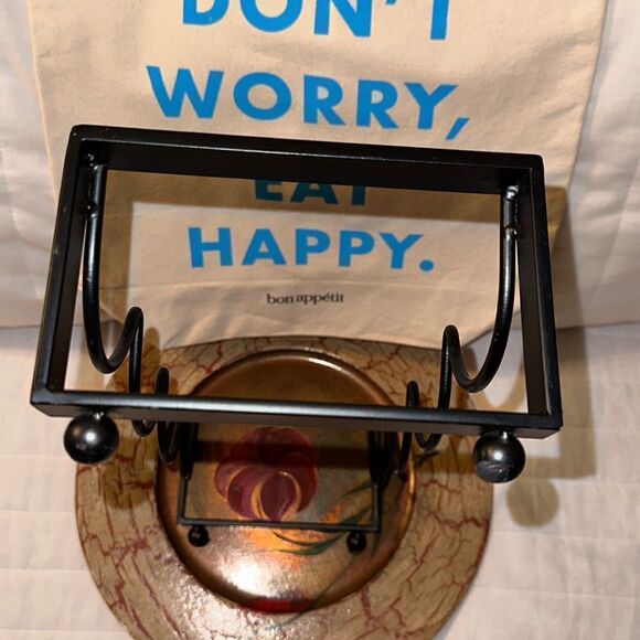 Metal Wine Rack 4 Bottle Holder - Picture 4 of 8